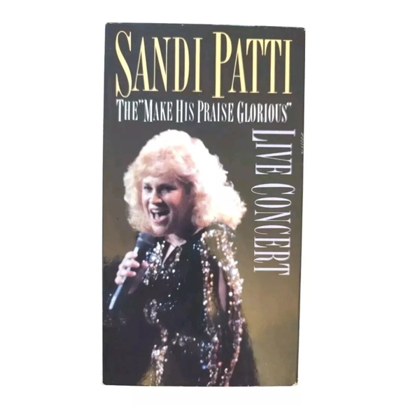 Live at Reunion Arena in Dallas, TX Other - VHS Sandi Patti The "Make His Praise Glorious" Live Concert 119 minutes Hi-Fi